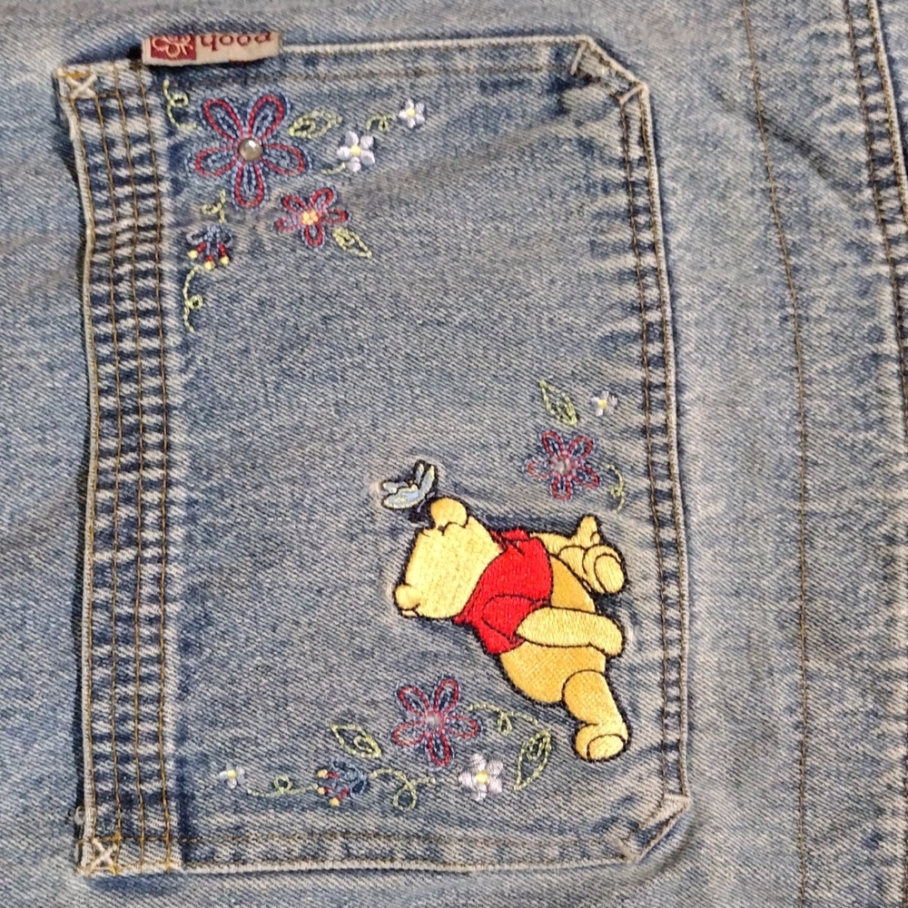Women's overall shorts Disney Pooh Brand size 26/28 (012)